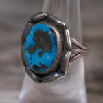 Vintage Sterling Turquoise Ring 6.25