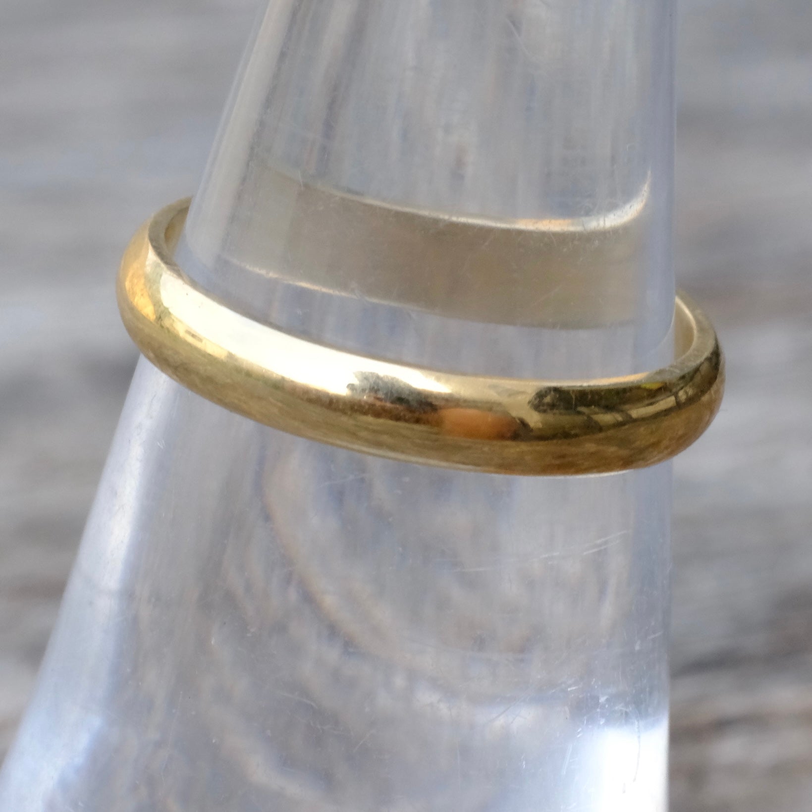Vintage 14K Gold Band Ring 5.75