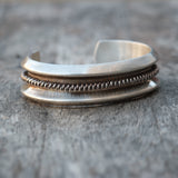 Vintage Thick Sterling Mens Cuff