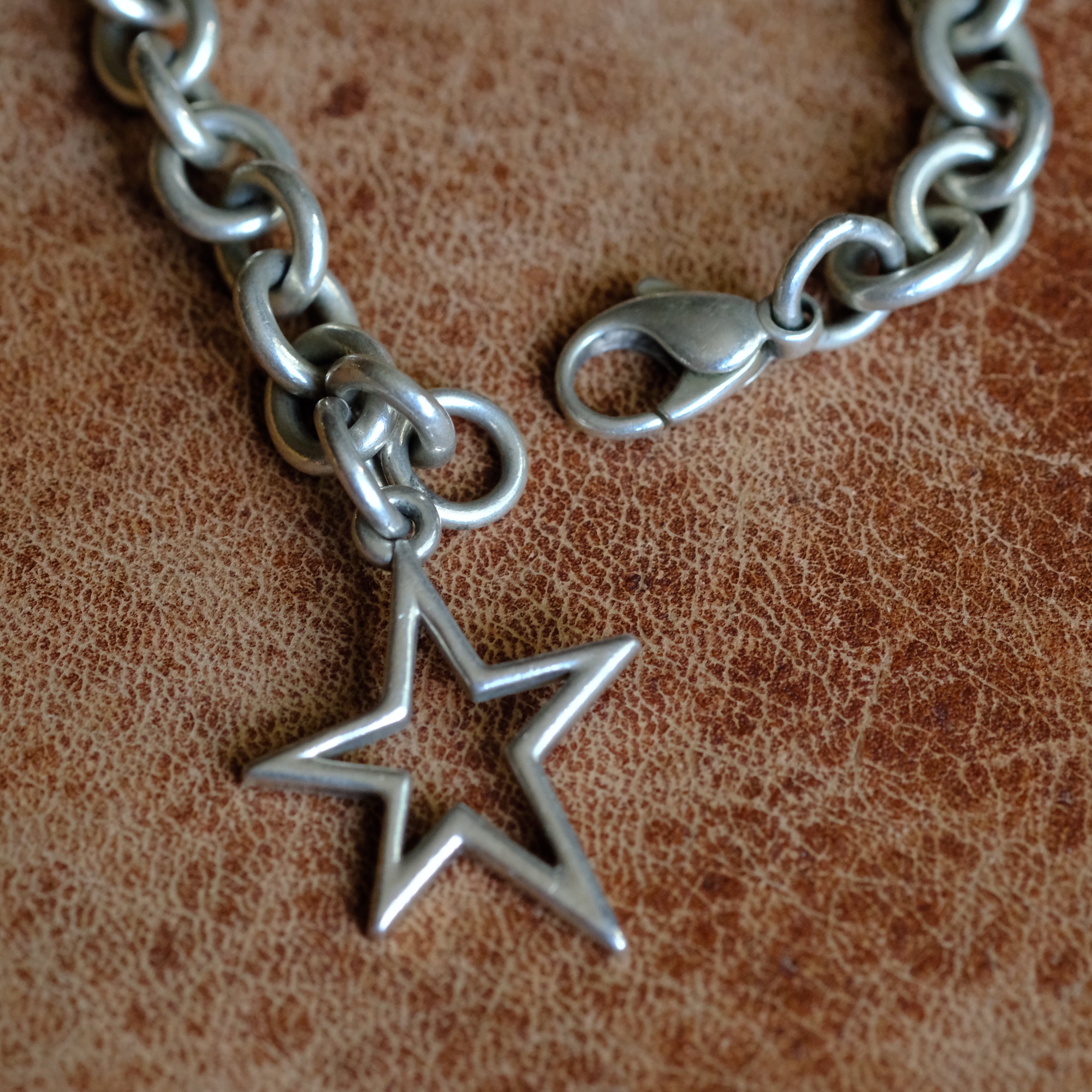 Vintage Sterling Silver Charm Bracelet
