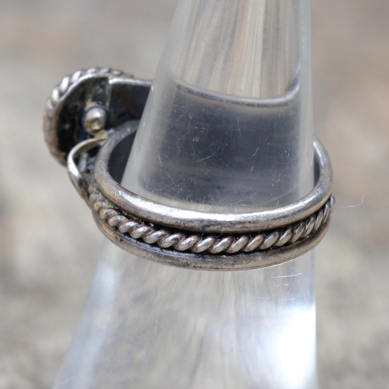 Vintage Sterling Turquoise Ring 7