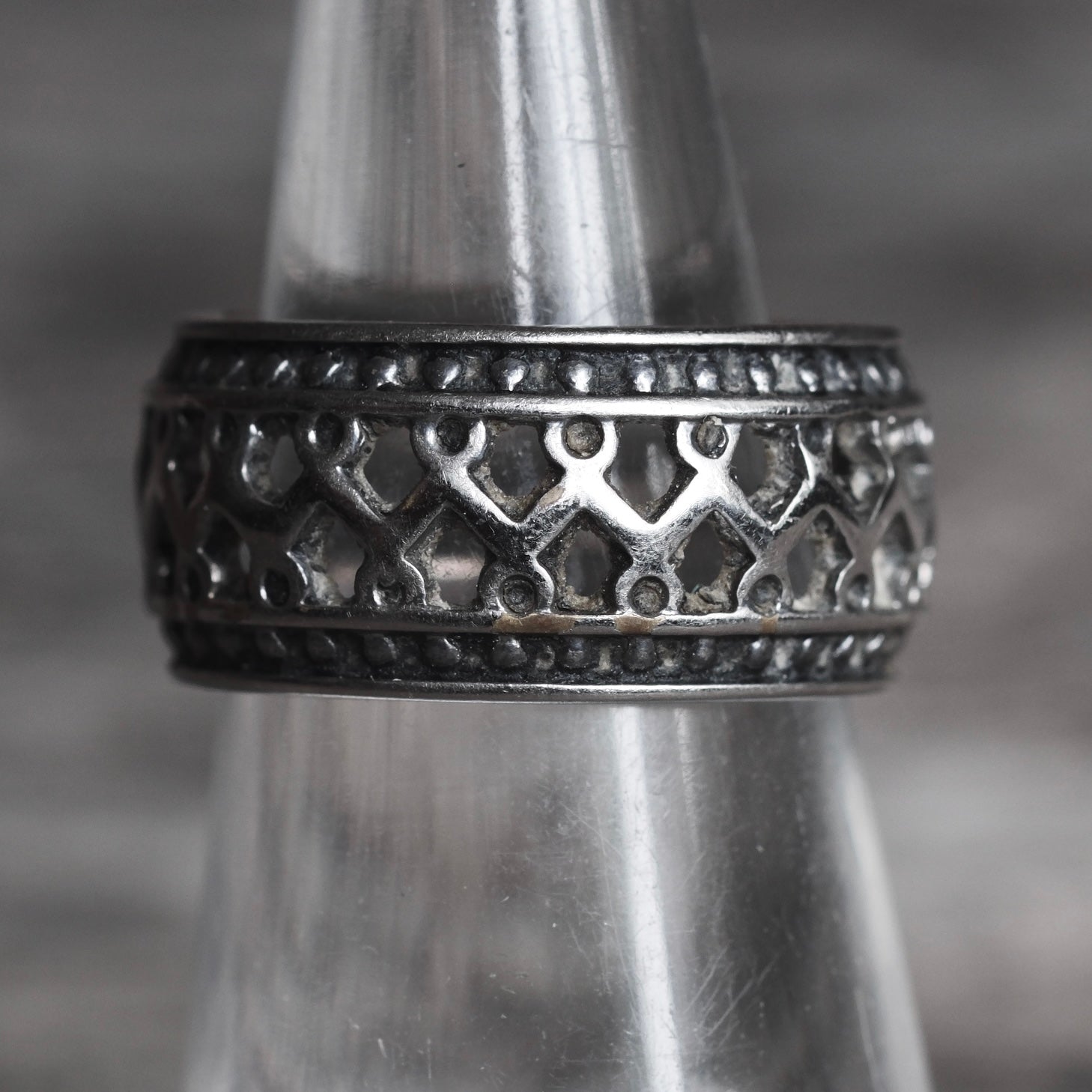 Vintage Sterling Silver Band Ring 6