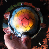 Hand Carved and Painted Turtle Wall Hanging
