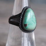 Vintage Sterling Turquoise RIng 6