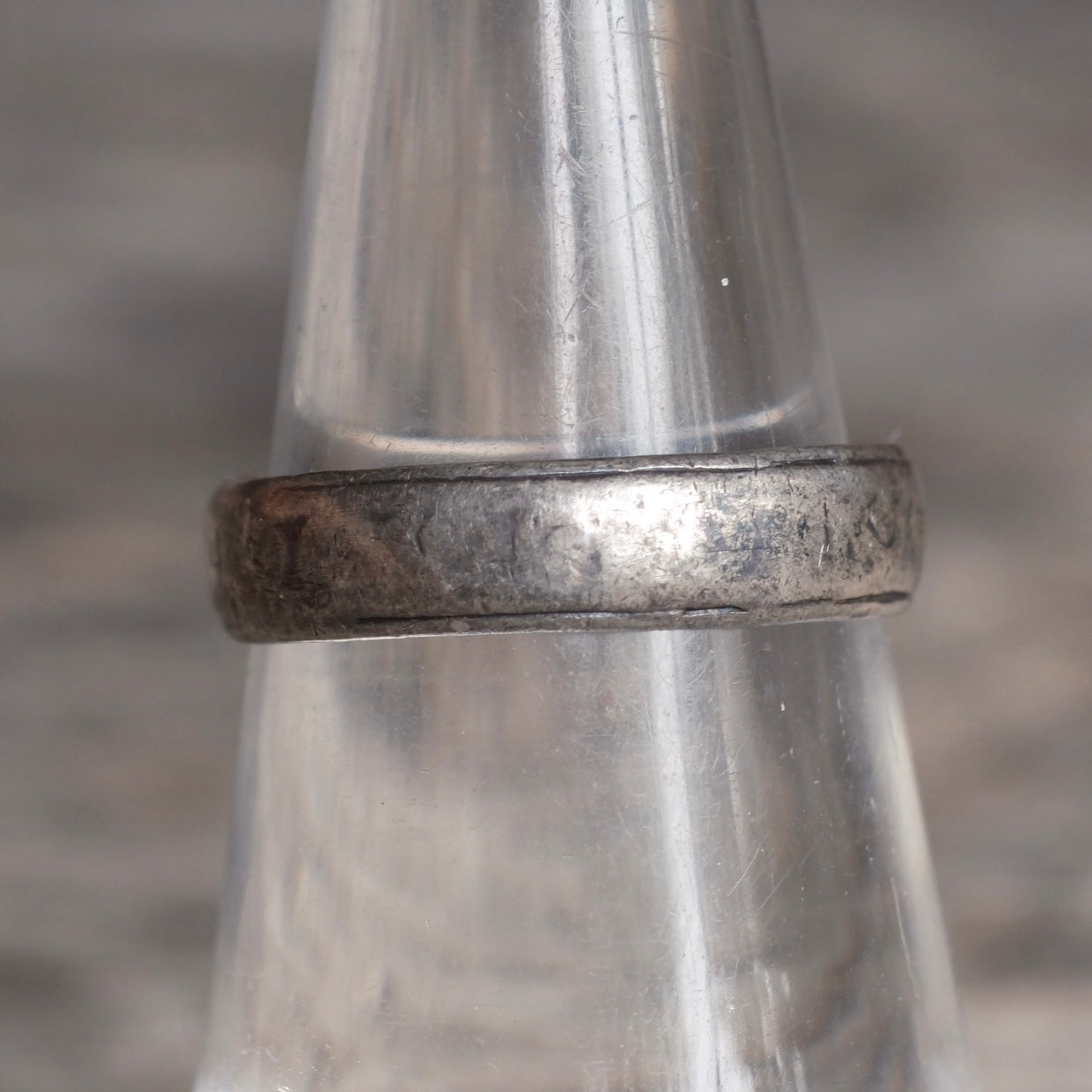 Vintage Sterling Silver Band Ring 6.5