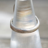 Vintage Sterling Turquoise and Coral Feather Ring 5.25