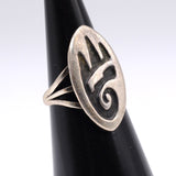Vintage Sterling Silver Hopi Ring 5