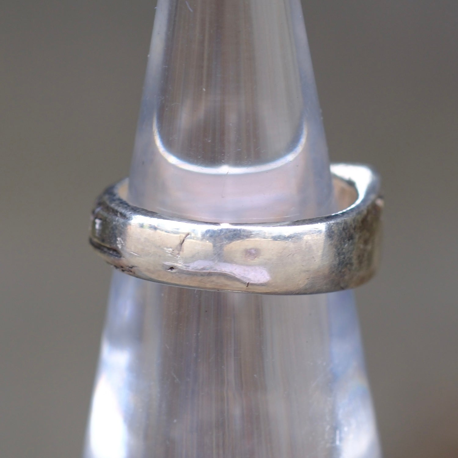 Vintage Sterling Multistone Inlay Band Ring 5.75