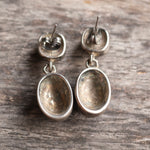 Vintage Sterling Silver Drop Earrings