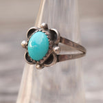 Vintage Sterling Turquoise Ring 5