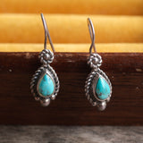 Vintage Sterling Turquoise Earrings
