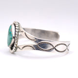 Vintage Sterling Turquoise Cuff Bracelet