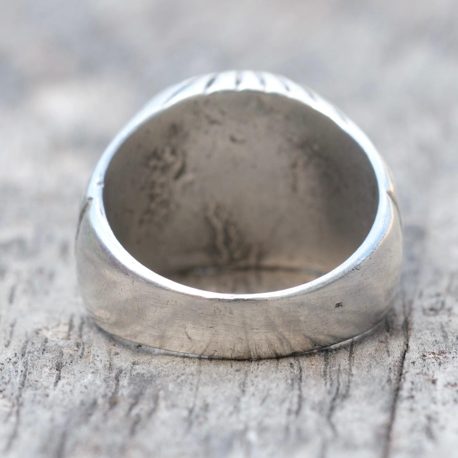 Vintage Sterling Tigers Eye Ring 9.5