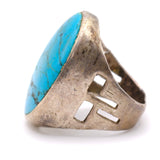 Vintage Sterling Turquoise Ring 9