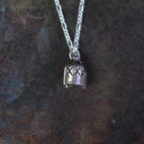 Vintage Sterling XXX Bottle Of Booze Necklace