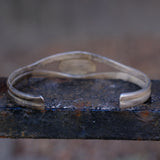 Vintage Sterling Hopi Bear Cuff Bracelet