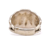 Vintage Sterling Silver and Copper Eagle Ring 11