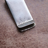 Vintage Sterling Silver and Gold Money Clip