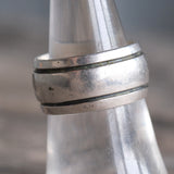 Vintage Sterling Silver Band 6.5