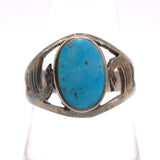 Vintage Sterling Turquoise Ring 9