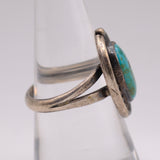 Vintage Sterling Turquoise Ring 8