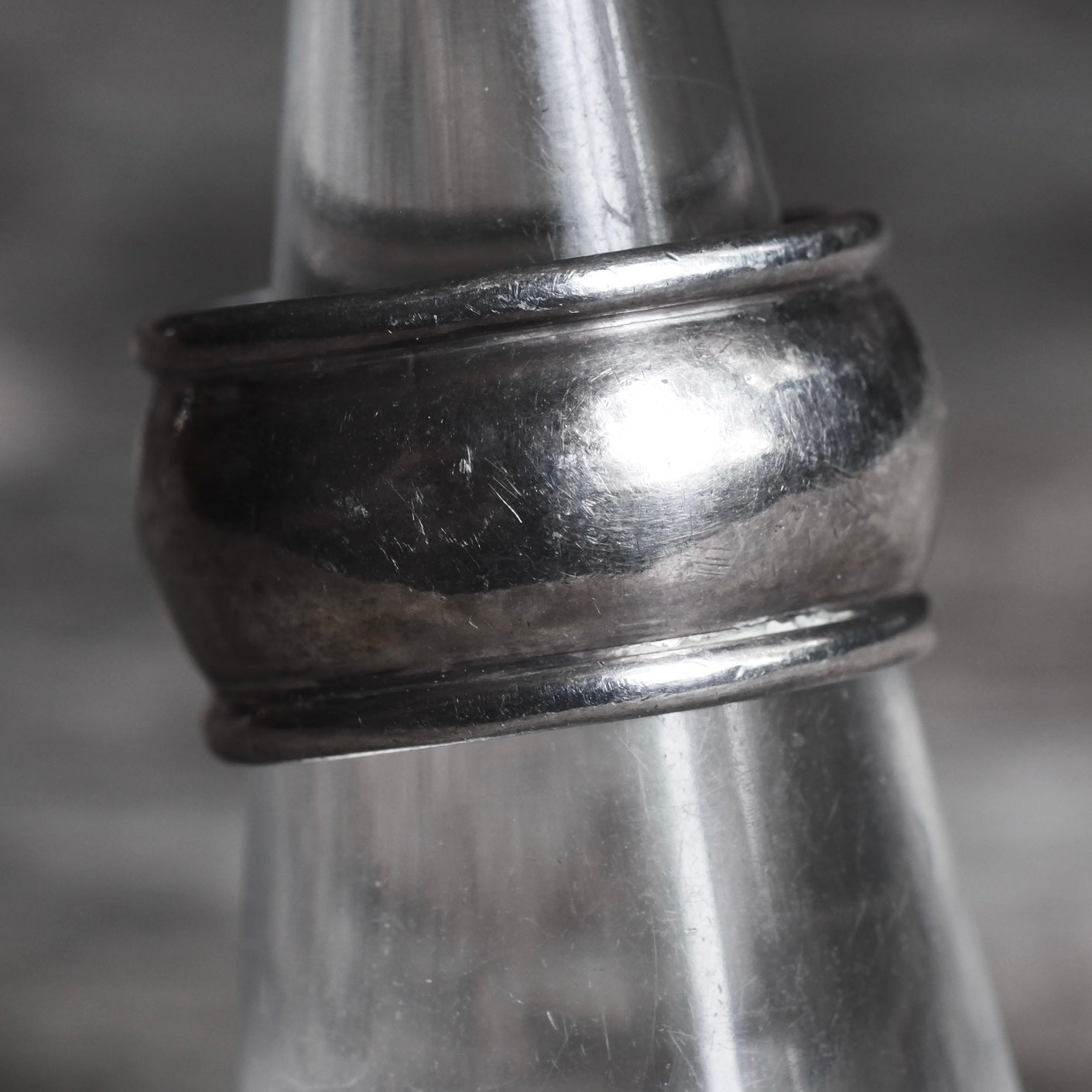 Vintage Sterling Silver Band Ring 6.25