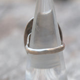 Vintage Sterling Turquoise Shadowbox Ring 4.5