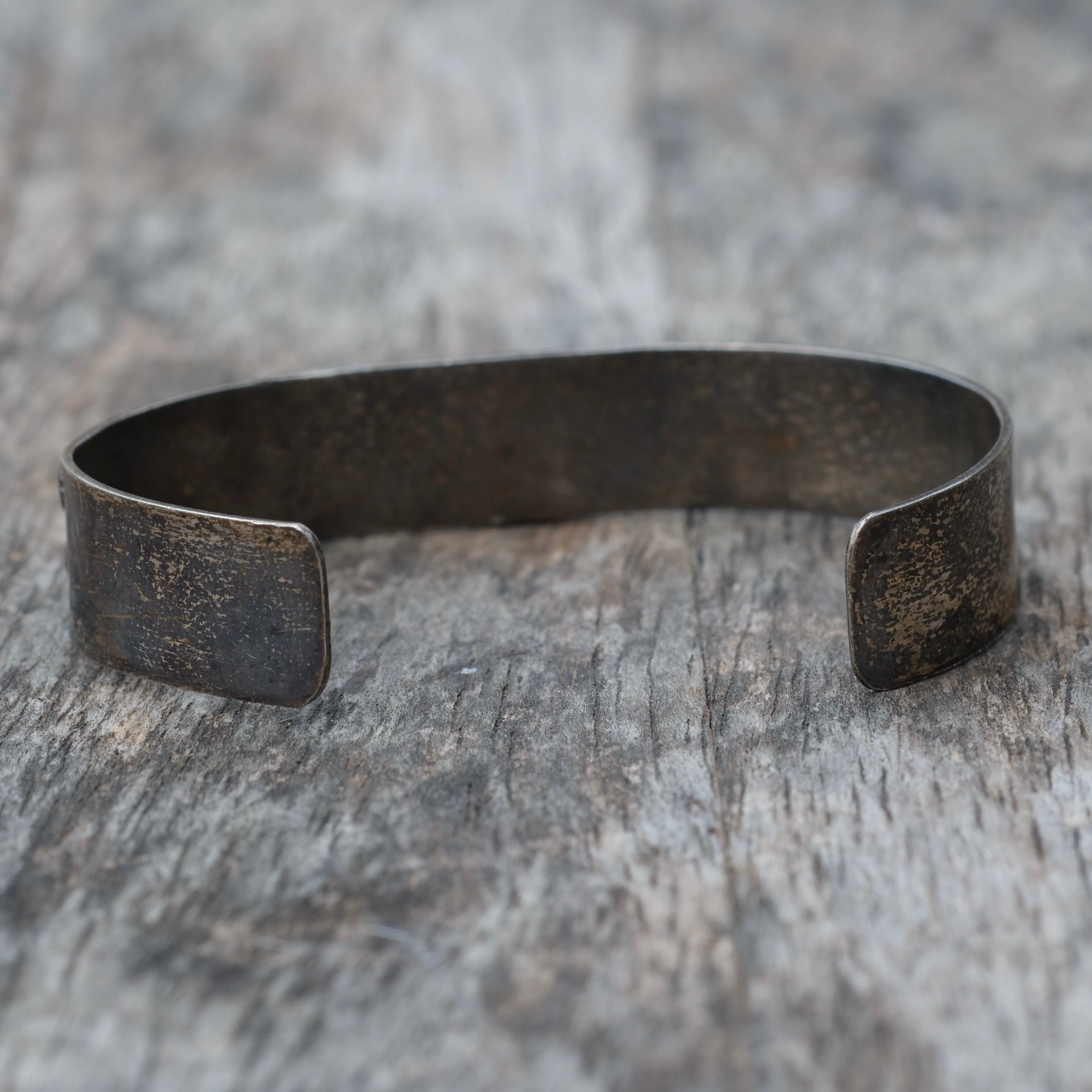 Vintage Sterling Turquoise Cuff Bracelet