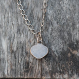 Vintage Sterling Turquoise Heart Bracelet