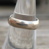 Vintage Sterling Silver Band 6.75