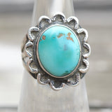 Vintage Sterling Turquoise Ring 5