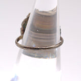 Vintage Sterling Turquoise Roper Ring 4