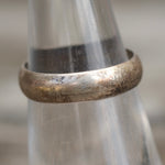 Vintage Sterling Silver Band 6