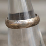 Vintage Sterling Silver Band 6