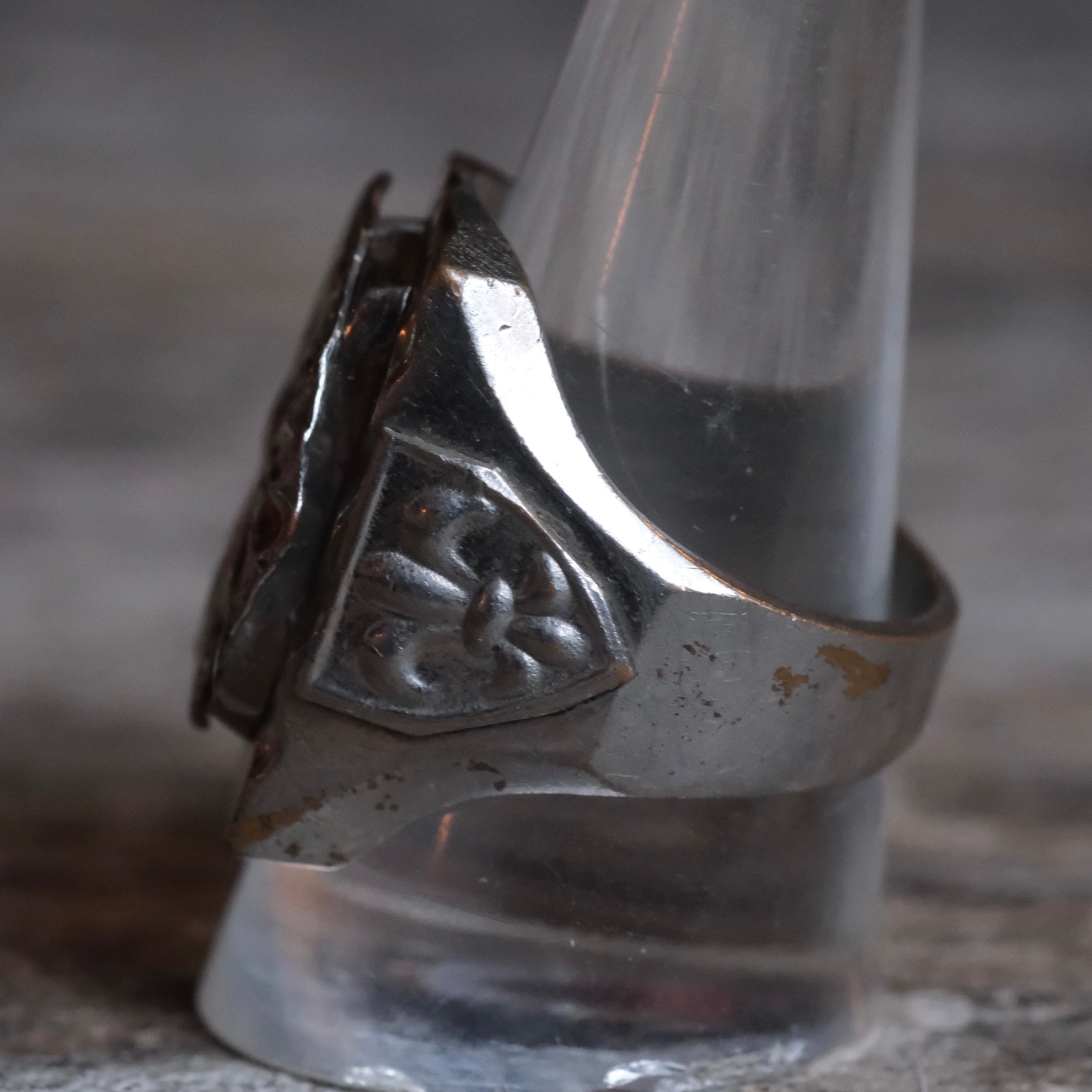 Vintage Mexican Biker Souvenir Ring 11