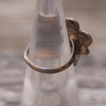 Vintage Sterling Mother Of Pearl Ring 5