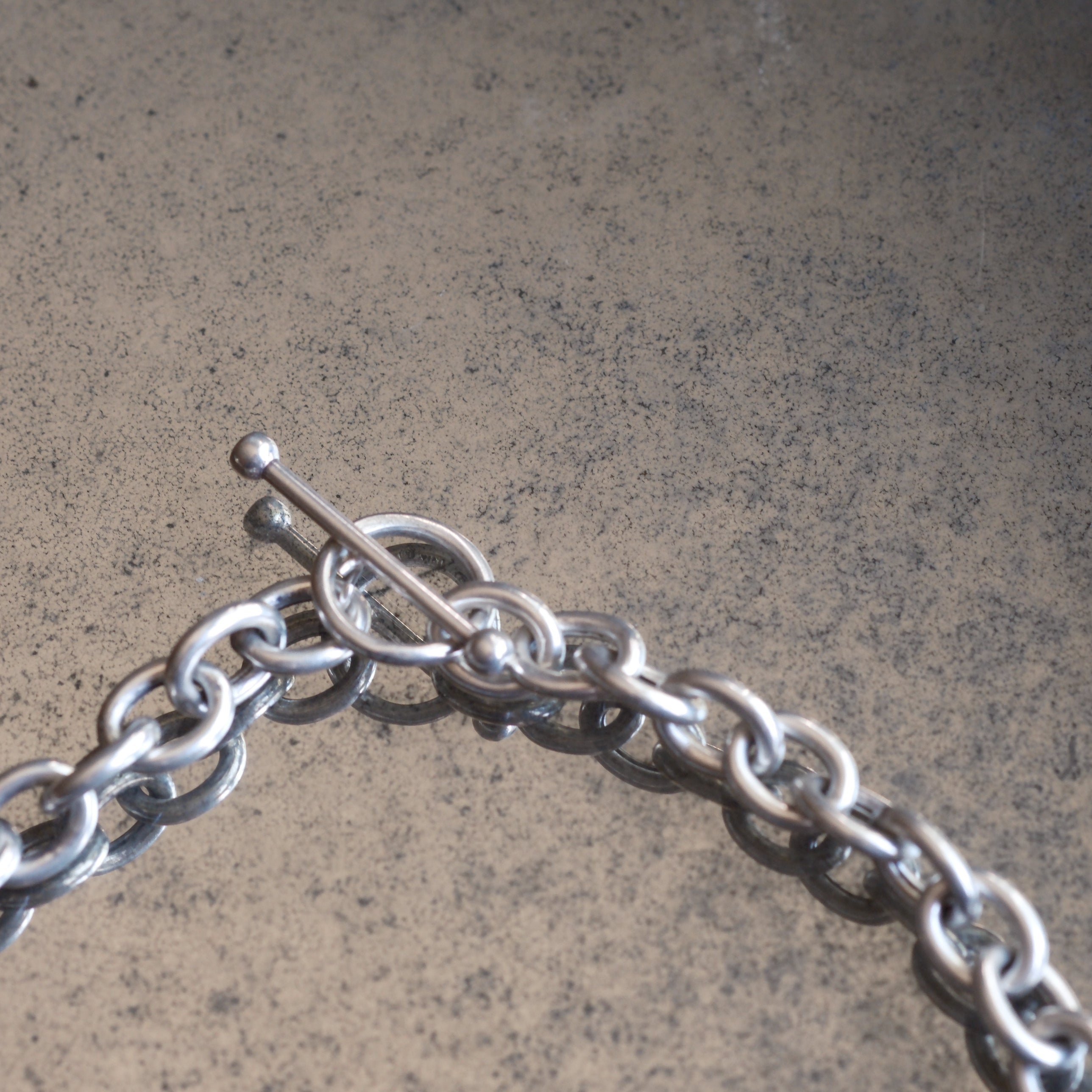 Vintage Sterling Silver Chain Necklace 20"