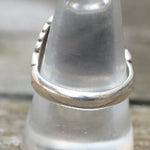 Vintage Sterling Big Chief Ring 9.75