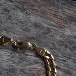 Vintage 14K Gold Cuban Bracelet