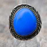 Vintage Sterling Blue Howlite Ring 7