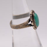 Vintage Sterling Turquoise Ring 6.25