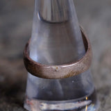 Vintage Sterling Coral Chip Inlay Ring 9.75