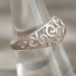 Vintage Sterling Silver Ring 7.75
