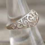 Vintage Sterling Silver Ring 7.75
