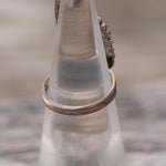 Vintage Sterling Mother Of Pearl Feather Ring 4.5