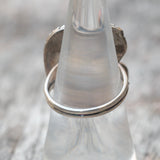 Vintage Sterling Turquoise Coral and MOP Ring 7