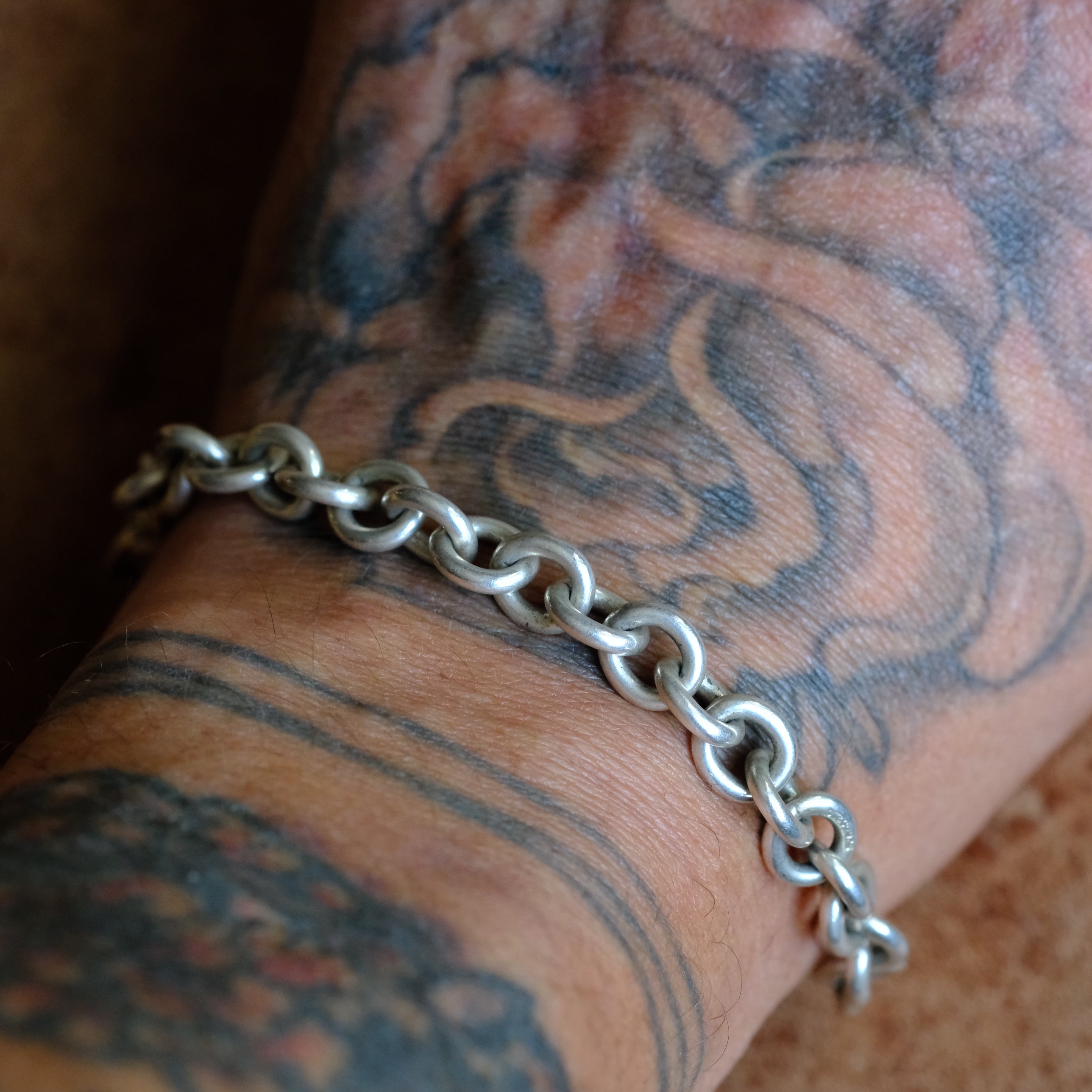 Vintage Sterling Silver Charm Bracelet