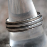 Vintage Sterling Silver Band 10.5