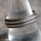 Vintage Sterling Silver Band 10.5
