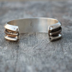 Vintage Thick Sterling Mens Cuff
